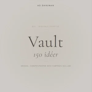 vault content strategi Instagram företagare